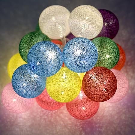 Amazon コットン ボール ランプ コットン ボール ライト ボール型ライト イルミネーションライト ボール 電球 ストリング ライト Led球 ライト おもちゃ Amazon コットン ボール ランプ コットン ボール ライト ボール型ライト イルミネーションライト ボール 電球 ストリング ライト Led球 ライト おもちゃ