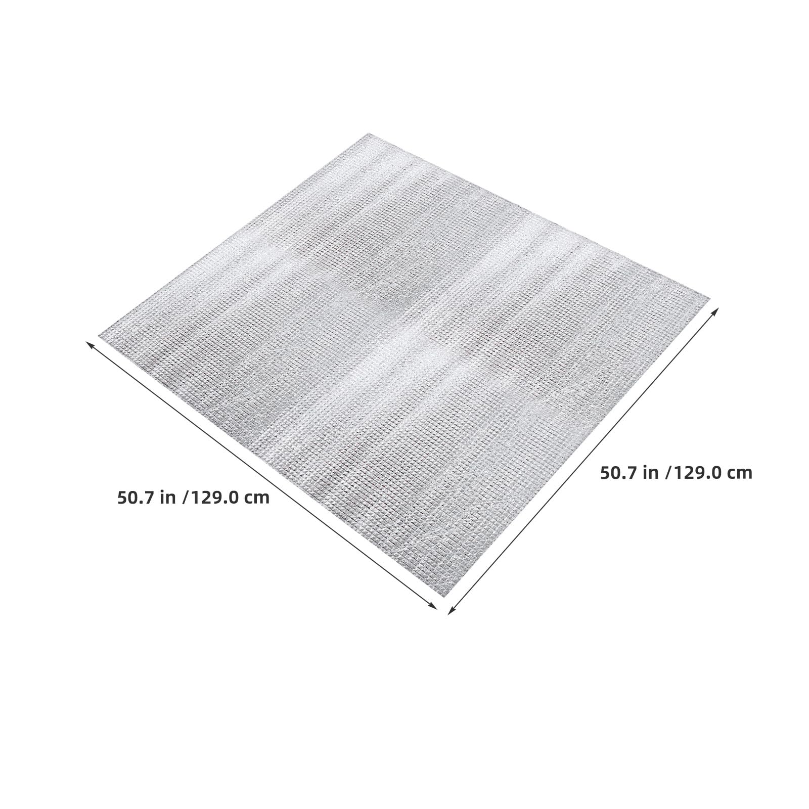 Veemoon 2sets Copertura Isolante per Ventola Soffitta Scudo Termico per Isolamento Soffitto in Alluminio Guarnizione per Sfiato Soffitta Ventilazione Migliorata Facile Installazione DIY