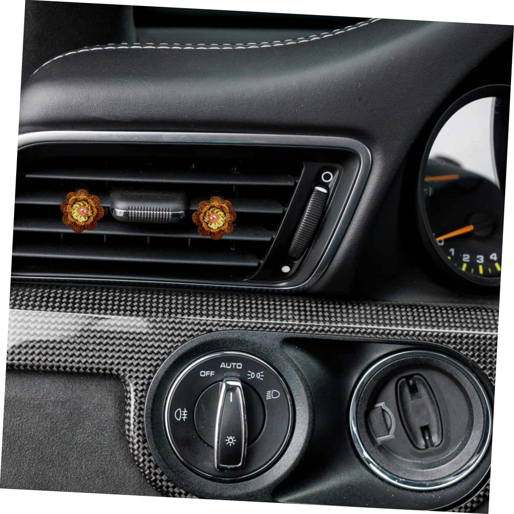 Luxshiny Clip per Bocchetta di Ventilazione Auto 100 Pezzi, Clip di Sfiato Dell’aria in Metallo Nero Supporto, Accessori per Diffusore e Deodorante Auto, Adatte per Interni e Aria