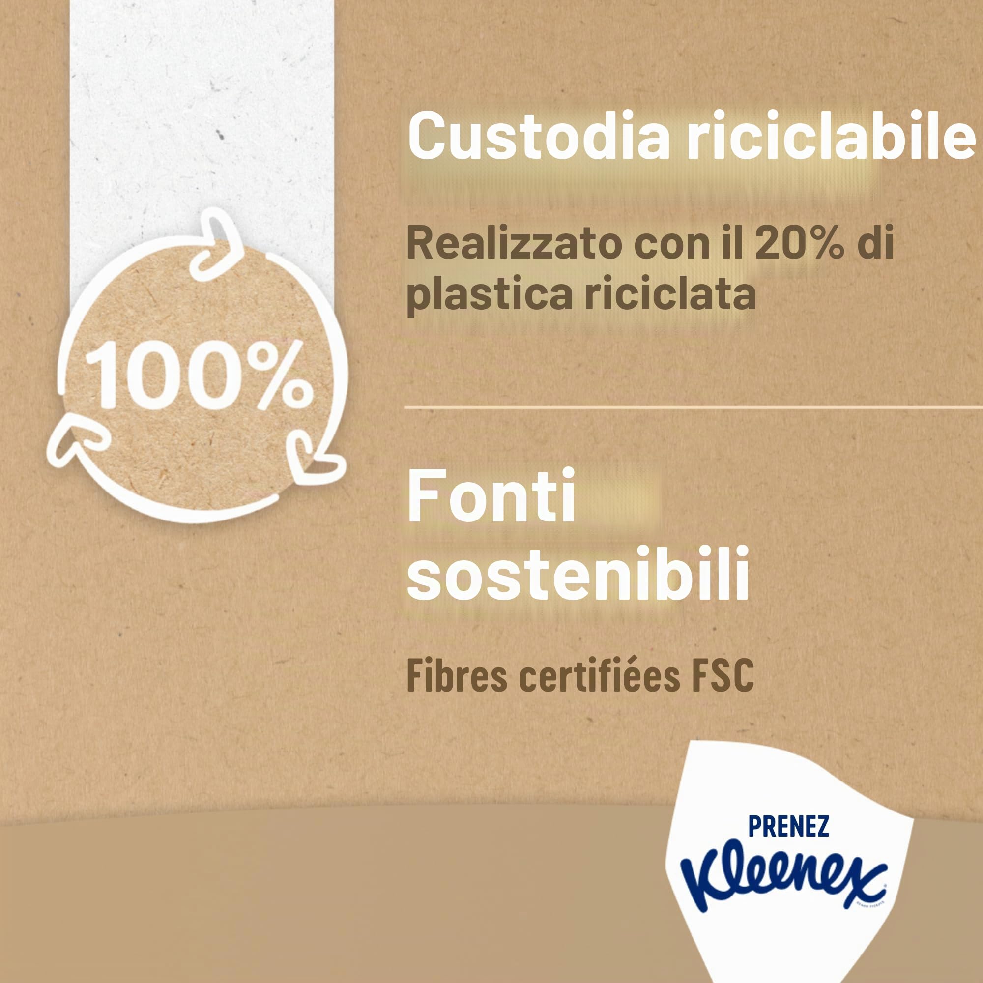 Kleenex Disney - Mini fazzoletti per bambini Marvel e Frozen Mix, 4 strati, 15 x 20 confezioni da 7 panni