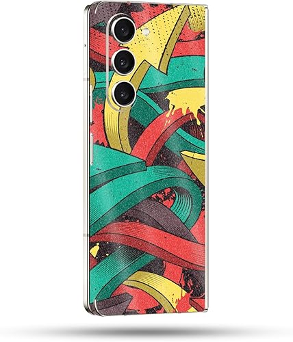 Vista 62 de MightySkins Skin compatible con Samsung Galaxy Z Fold 5 - Retro Gamer 3 Funda protectora de vinilo duradera y única Fácil de aplicar, quitar