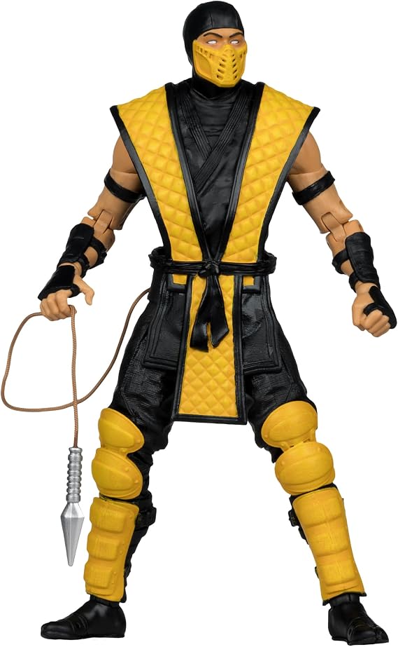 McFarlane Toys- Mortal Kombat Klassic Scorpion 7in Action Figure