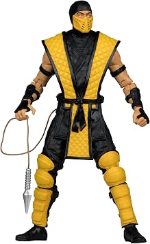 McFarlane Toys- Mortal Kombat Klassic Scorpion 7in Action Figure