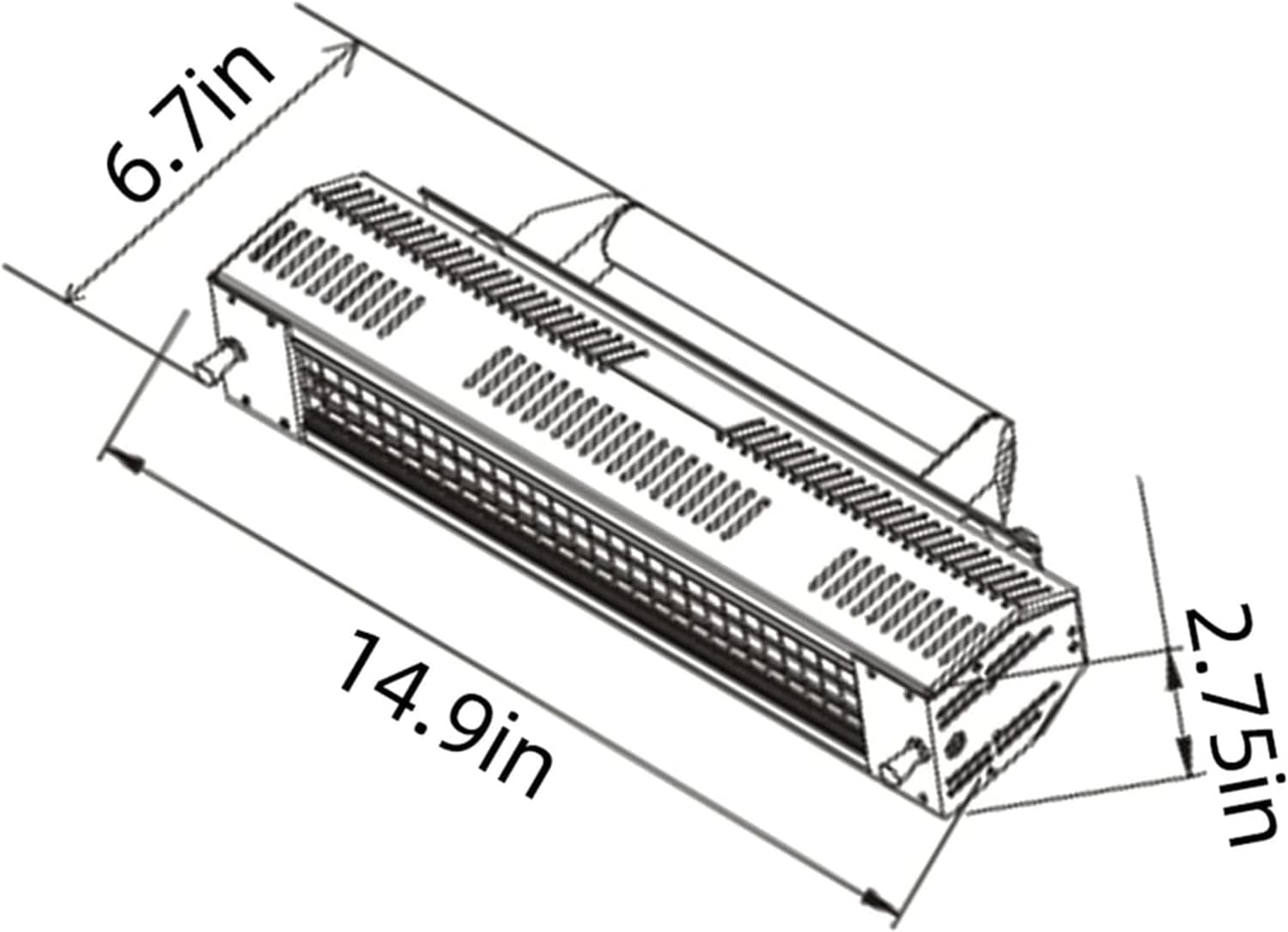Infrared Paint Curing Lamp - Handheld Paint Dryer for Car Body Repair, 110V/220V, Auto Bake Heater for Fast Drying and Curing Paints in Automotive Applications