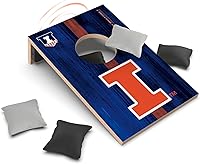 Vista 47 de SOAR Juego de Cornhole de mesa NCAA y altavoz Bluetooth