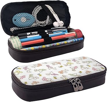 Amazon スヌーピーペンケース 筆箱 おしゃれ大容量筆入れ シンプル多機能 革 ペンポーチ 人気 かわいい アニメ ペンケース 中小学生 高校生 大学生 男の子 女の子 子供 入場に最適なギフト ペンケース 文房具 オフィス用品