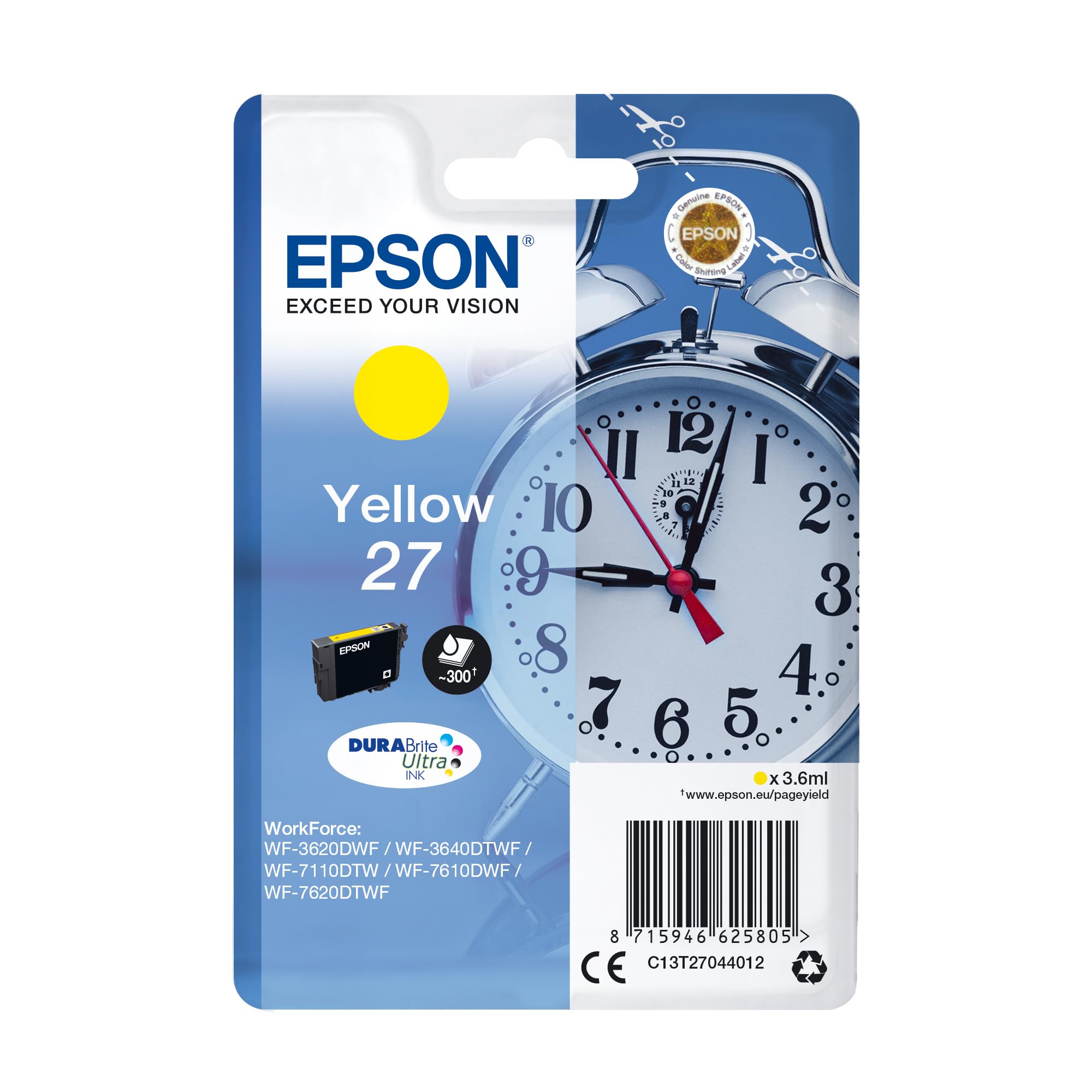 Epson Yellow Original Ink Cartridge 235M214