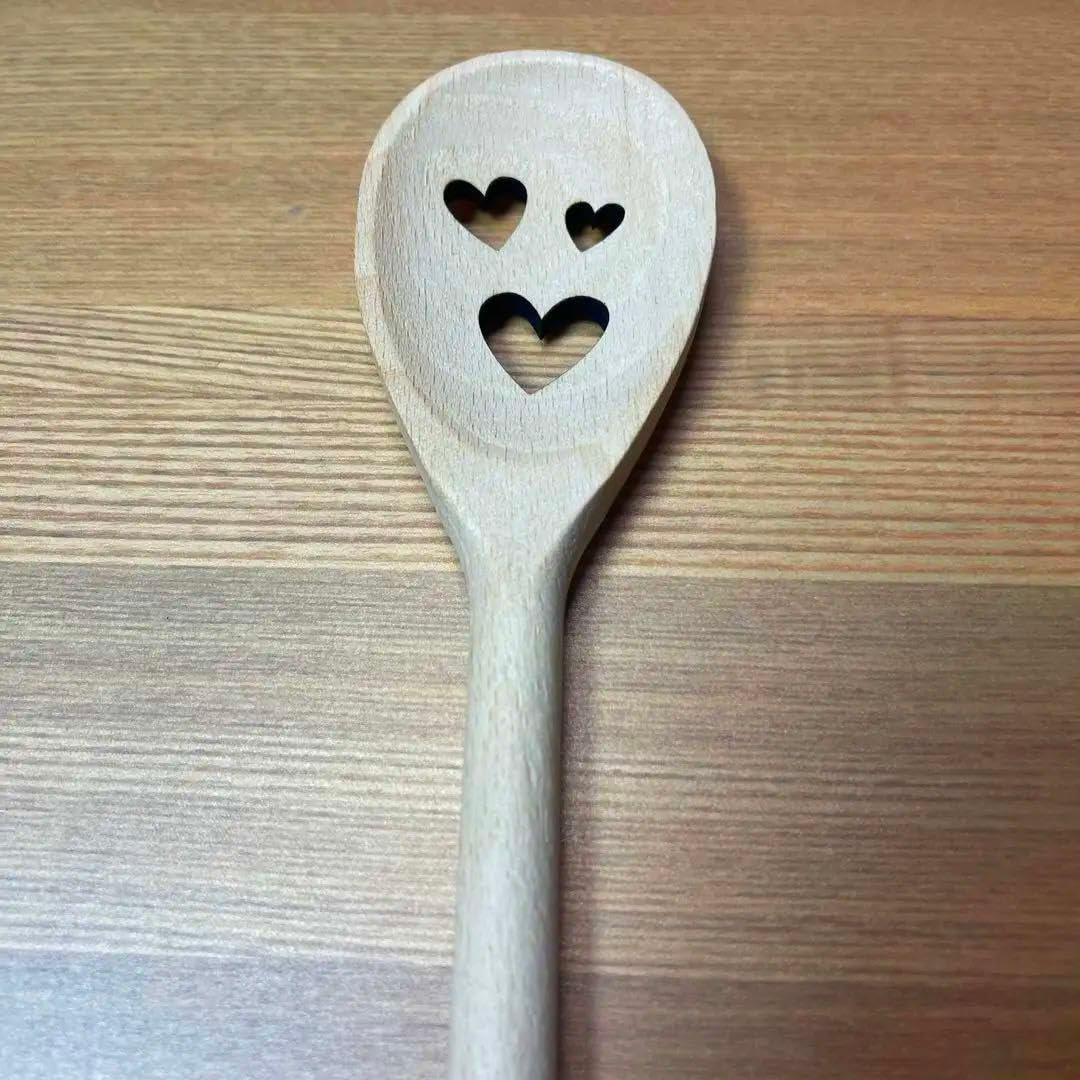 木製おたま レードル ドイツ ミュンヘン ホワイト