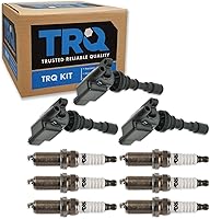 Vista 32 de Kit de Bobina de Encendido y Bujía de TRQ 8 Piezas Bujías de Iridio Compatibles con Toyota Tacoma 2005-2014 4Runner 2010 Tacoma 2015-2021