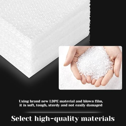 Miniatura 3 de 200 bolsas de plástico de burbujas, 4 x 6 pulgadas, bolsas transparentes de burbujas, materiales de embalaje para artículos frágiles, fundas para