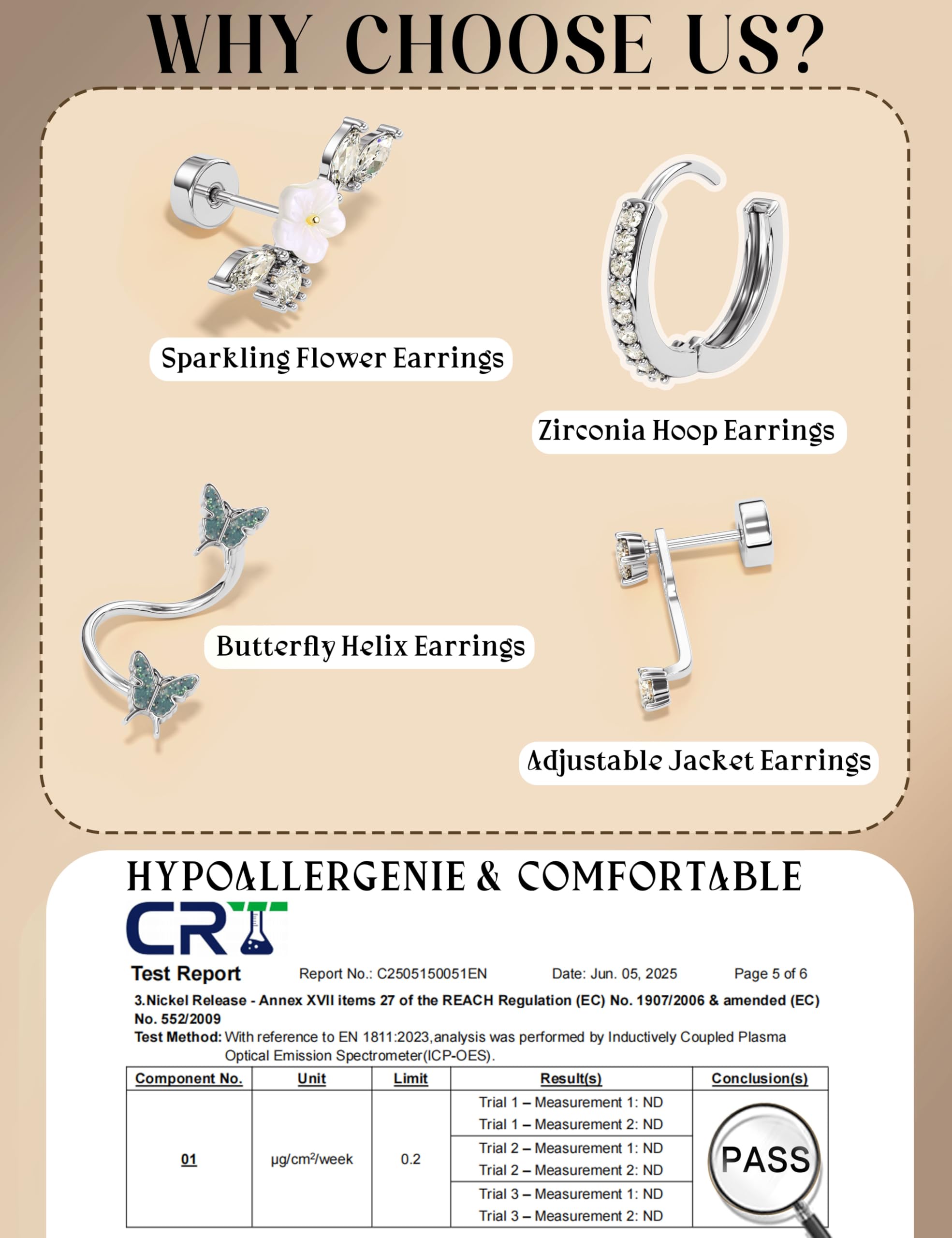HMJGDHX 12 sztuk Helix Piercing biżuteria srebrne złote kolczyki dla kobiet chirurgiczne stalowe kolczyki z płaskim tyłem Rook Daith Conch Tragus Piercing biżuteria małe Helix Hoop kolczyki na