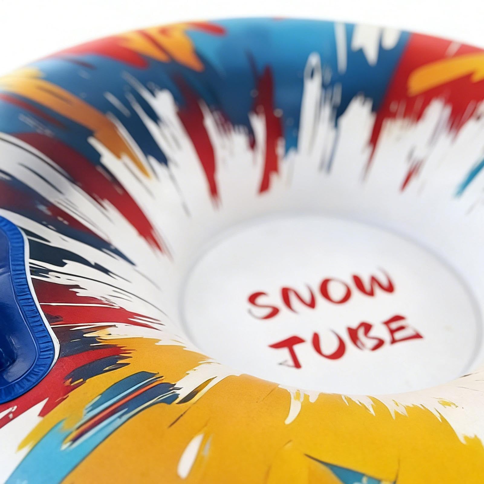Trineo de Nieve Inflable de Alta Resistencia para Adultos y Familias