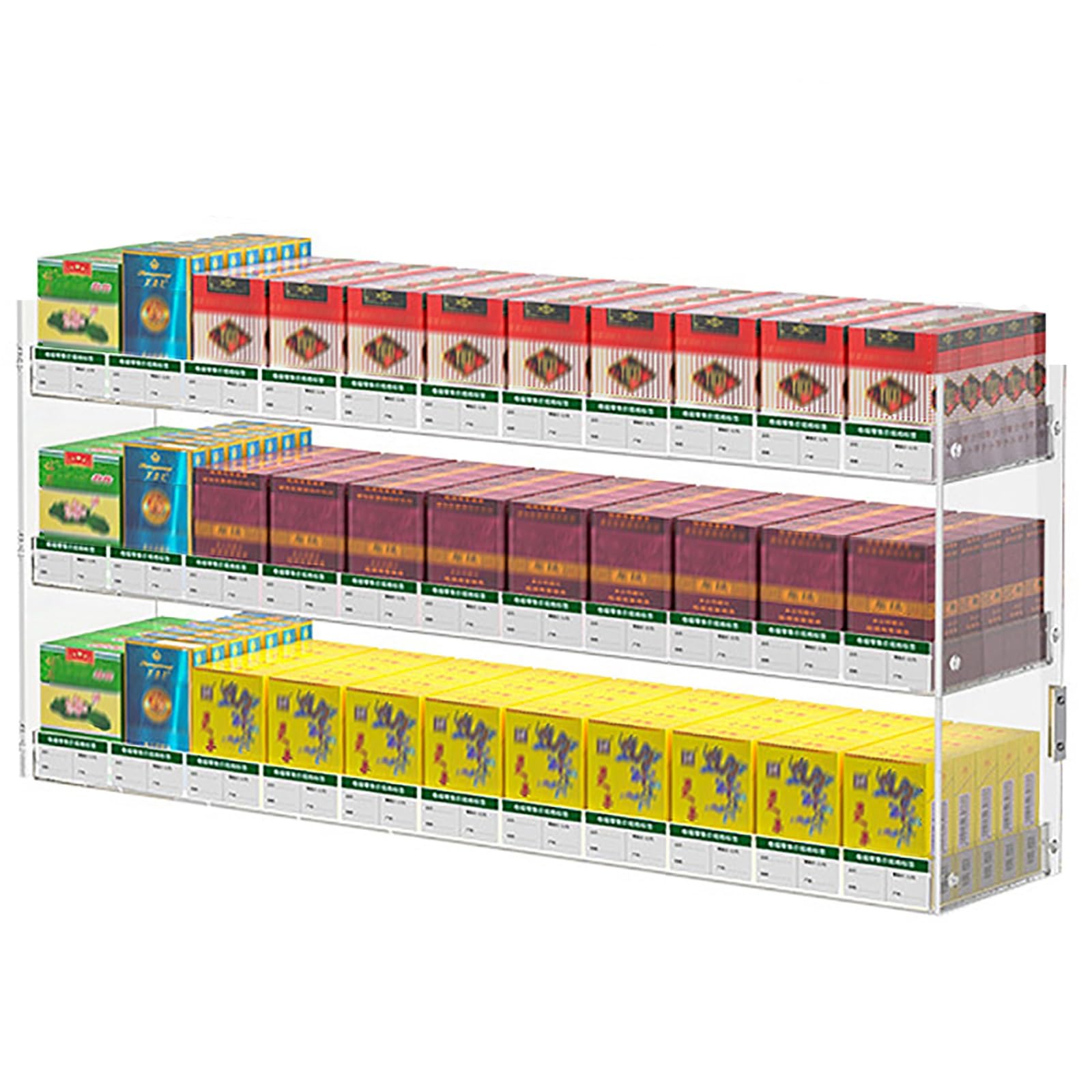 Présentoir à cigarettes organisateur de comptoir distributeur automatique acrylique