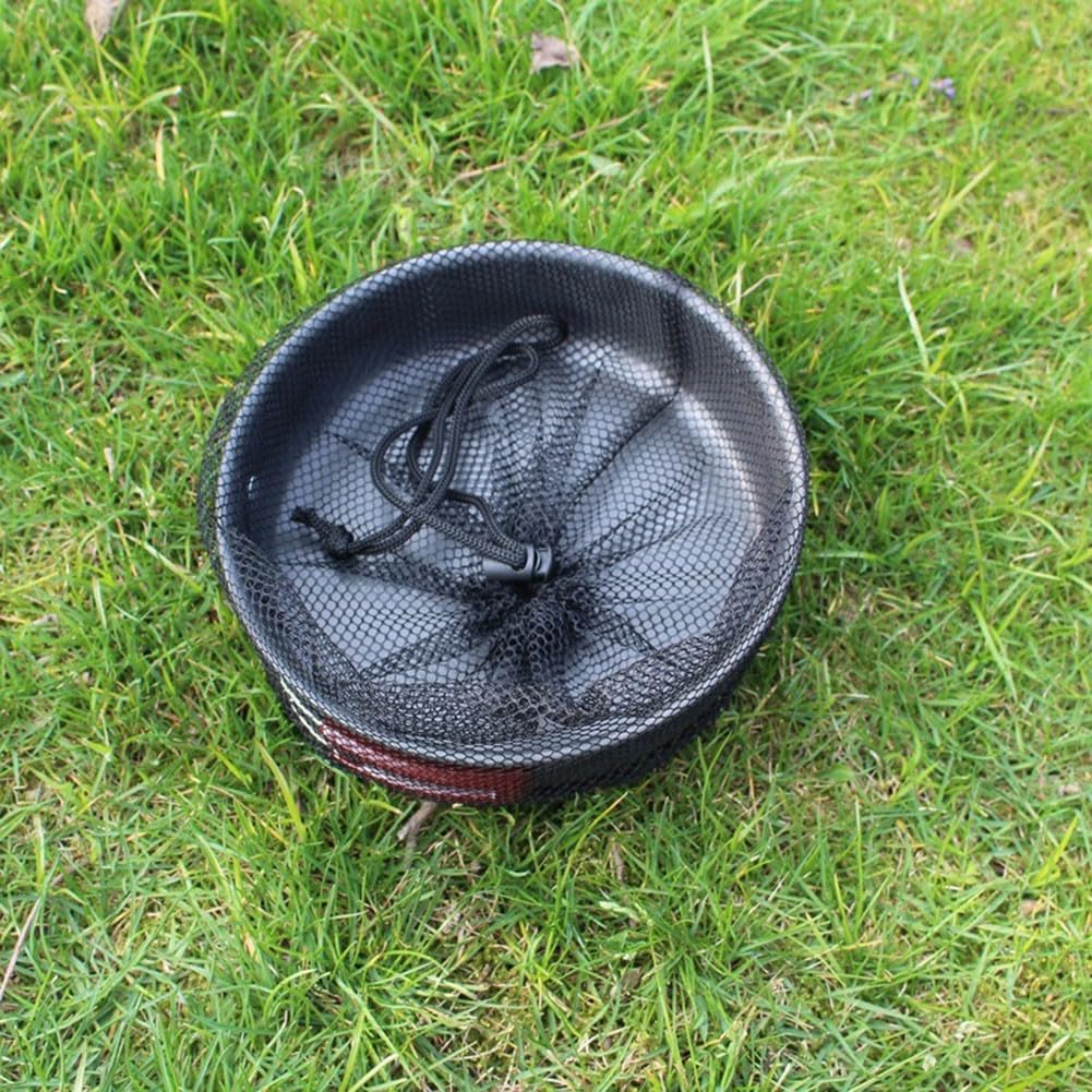 Padella in alluminio antiaderente da 20 cm, con manico pieghevole, per escursionismo, picnic, escursionismo