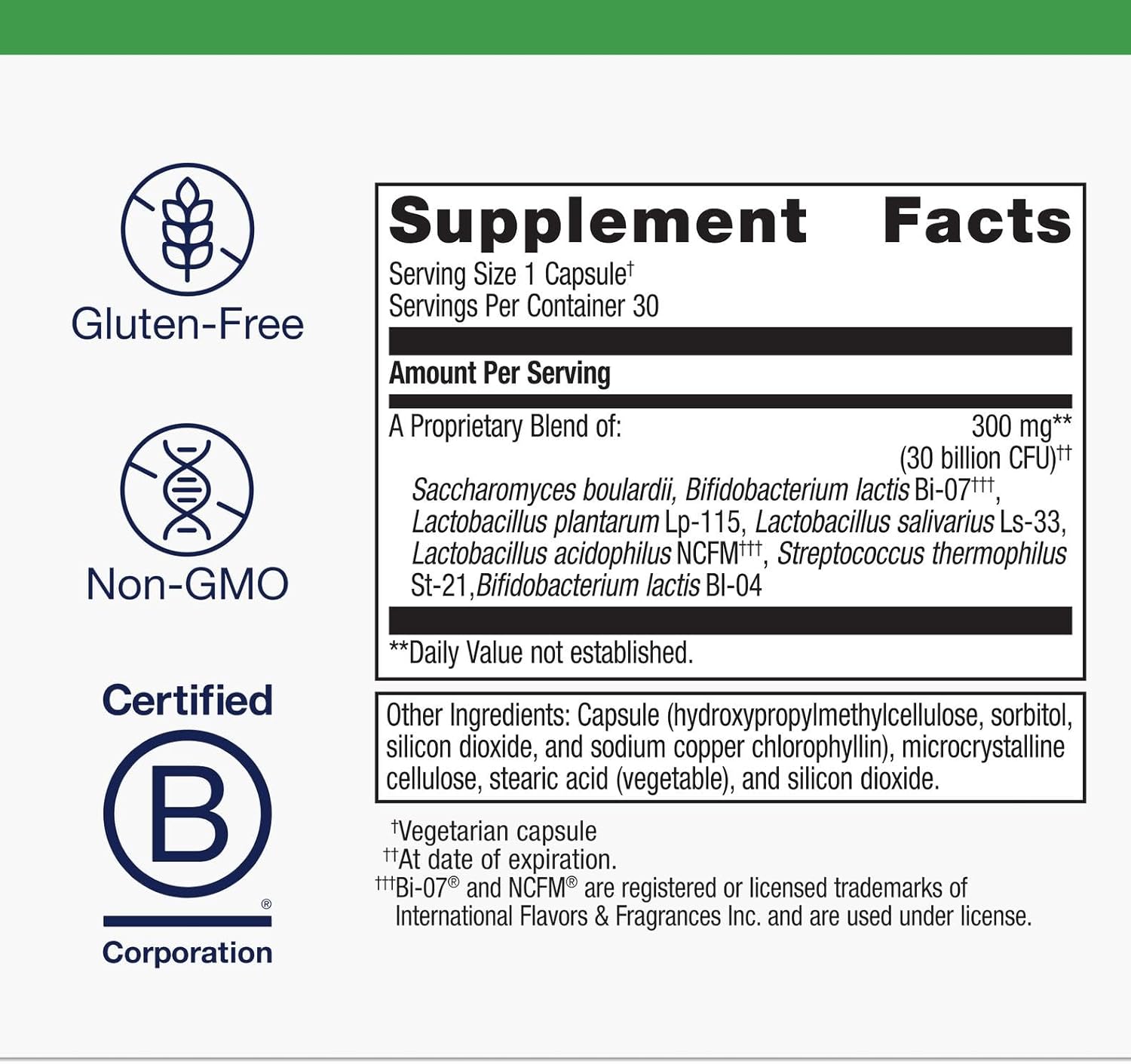 Metagenics UltraFlora Spectrum - Shelf-Stable Probiotic for Gut & Digestive Wellness, Healthy Microbiome & Flora Support* - Non-GMO & Gluten-Free - 1-Month Supply - 30 Capsules - Image 4