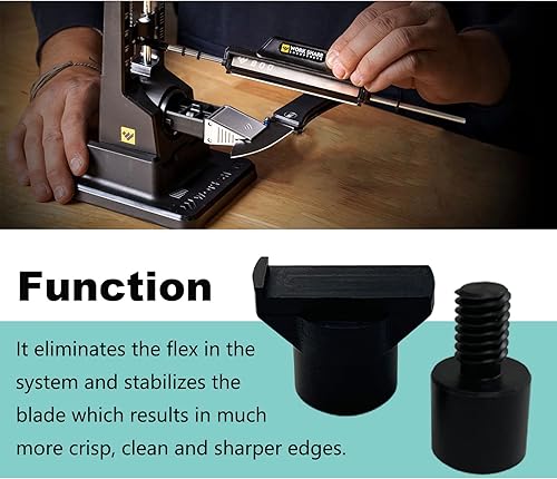 Vista 4 de TEYOUYI Soporte para afilador de cuchillos, abrazadera para el trabajo, accesorios de ajuste de precisión afilados para el trabajo, ajuste