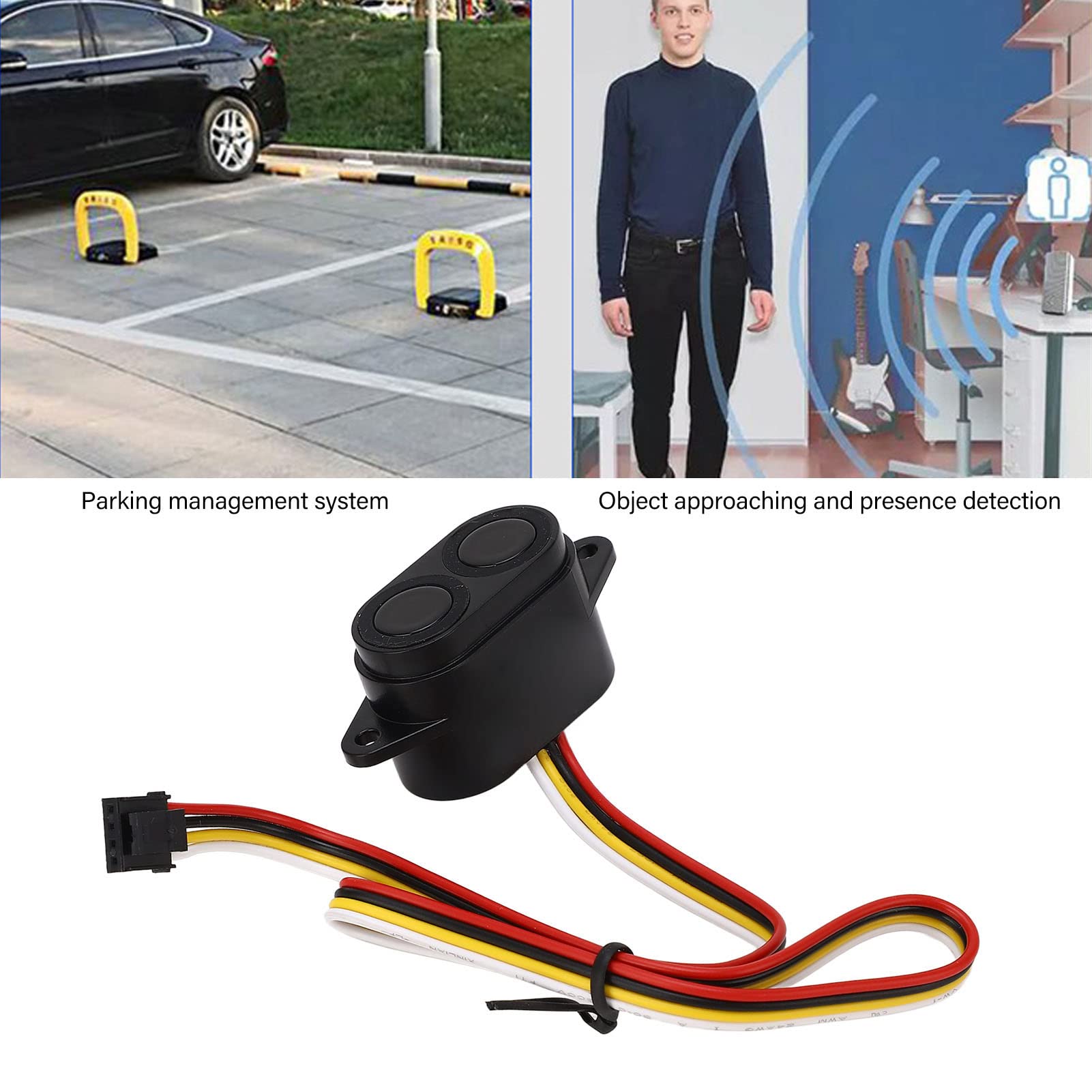 Módulo de medición de Distancia por ultrasonidos, Sensor ultrasónico de medición de Distancia, módulo de Salida Estable, Impermeable IP67 y antiinterferencias, con Control UART