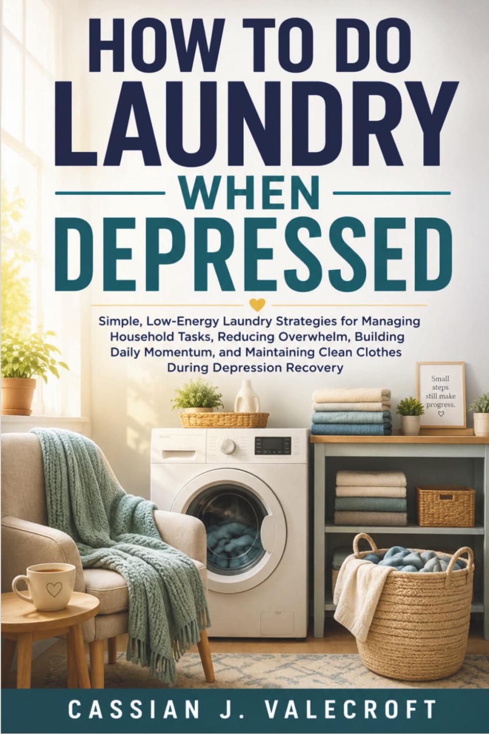 How to Do Laundry When Depressed: Simple, Low-Energy Laundry Strategies for Managing Household Tasks, Reducing Overwhelm, Building Daily Momentum, and Maintaining Clean Clothes During Depression Recov