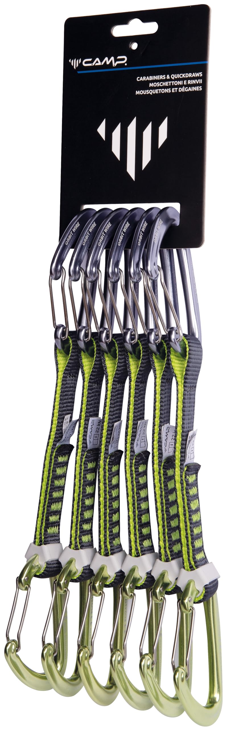 Camp Orbit Wire Express KS (6 sztuk) - zestaw 6 ekspresów