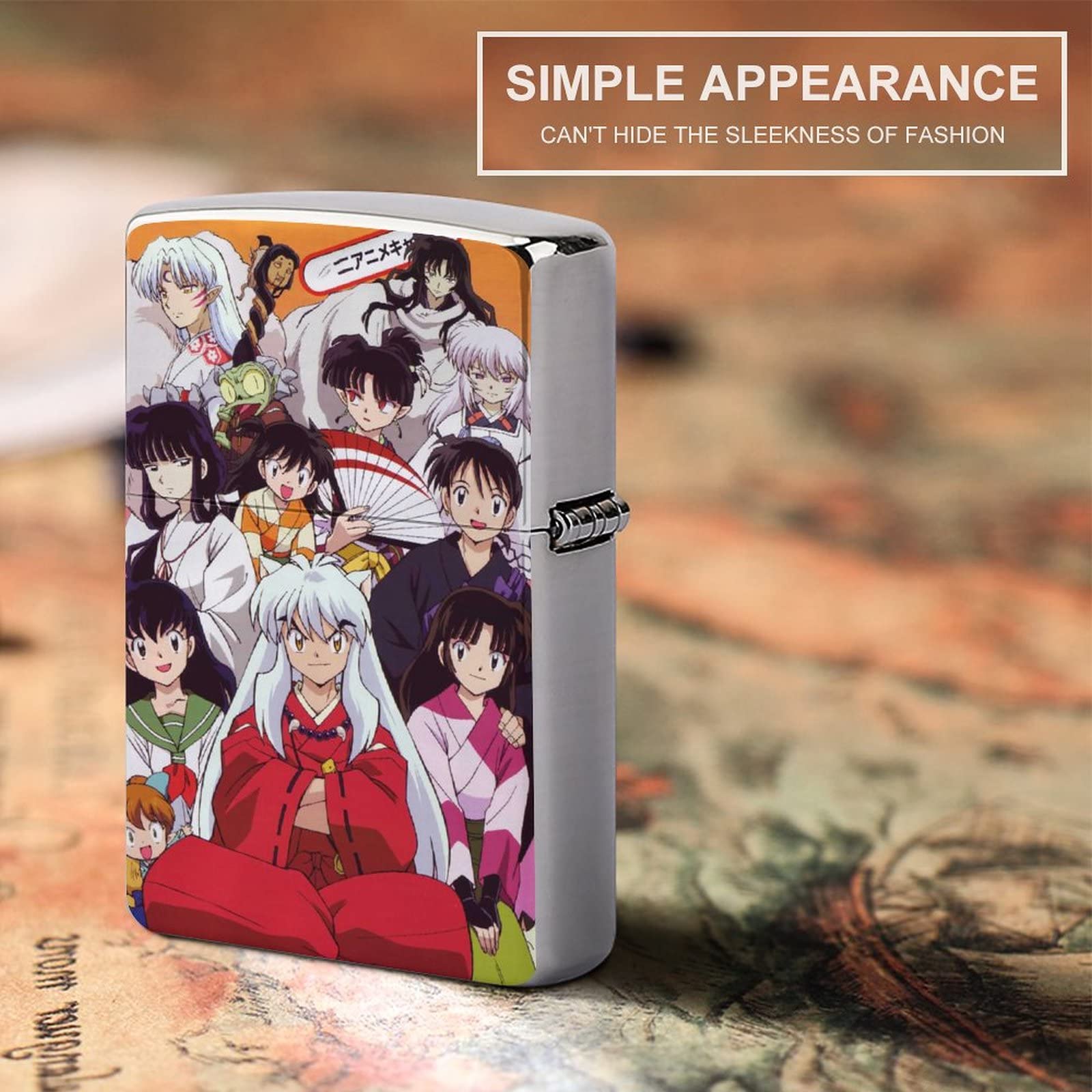 Amazon.co.jp: 犬夜叉 ライターケース ZIPPO兼用ケース ジッポライター