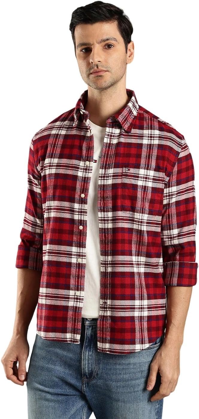 Checks Regular Fit Cotton Shirt