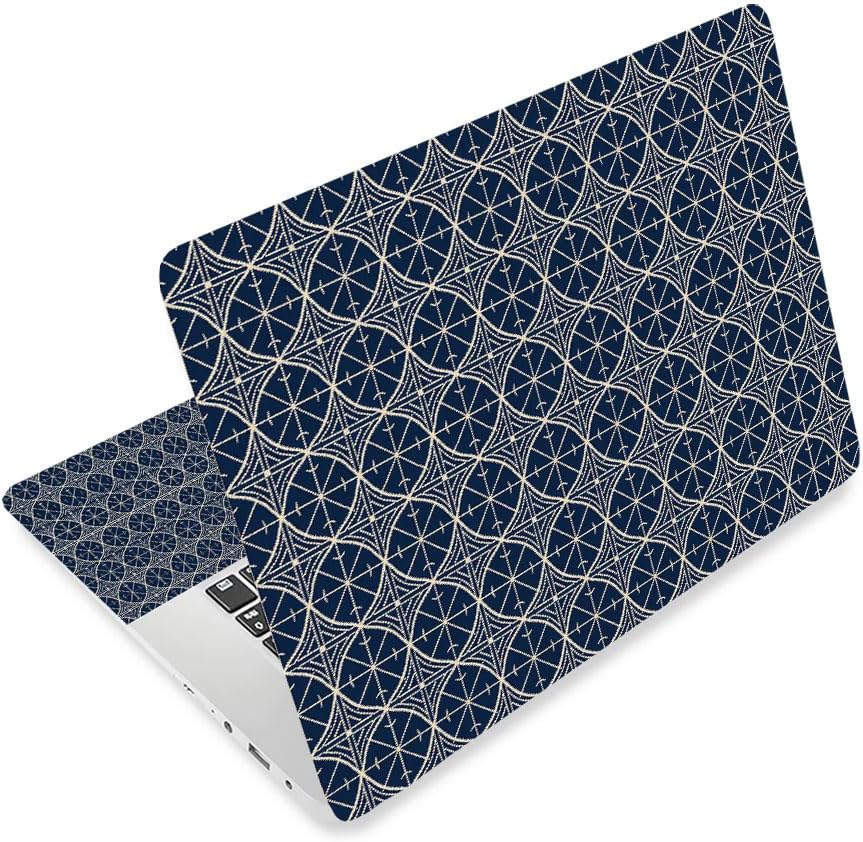 Three pack minimalist geometric lines laptop skin stickers