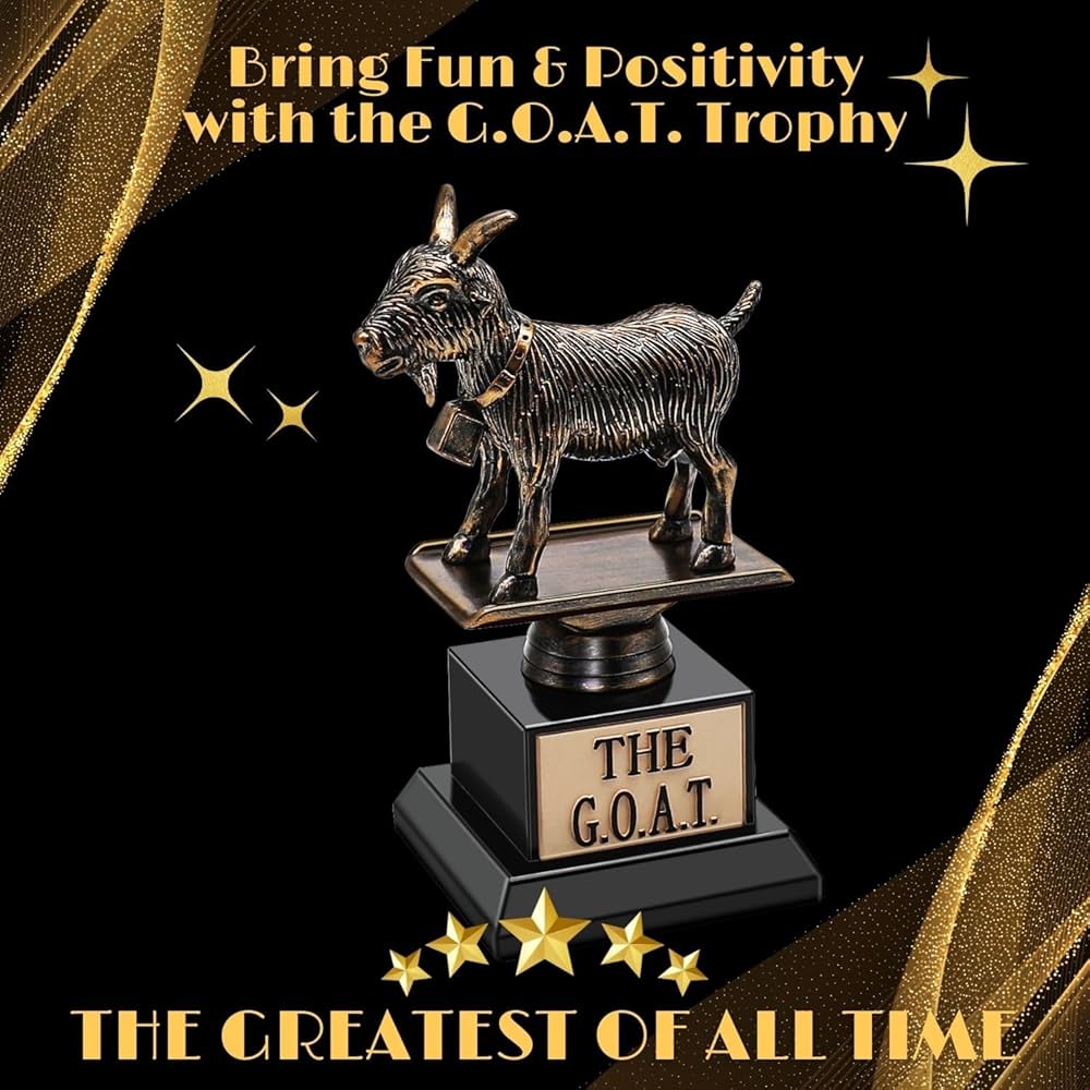 Amazon | Flexzion The Goat Trophy - G.O.A.T 史上最高 面白い