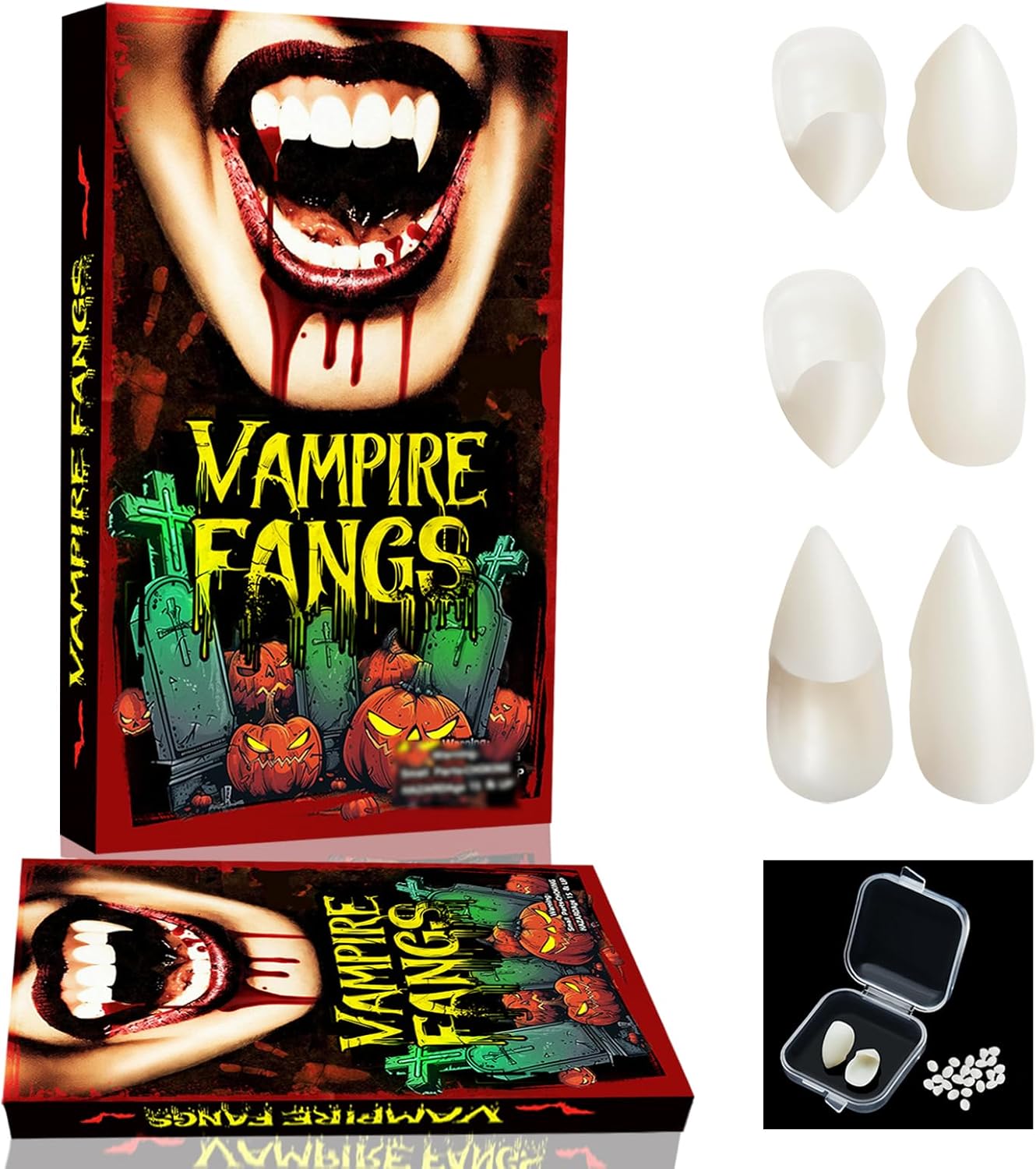 Vampire Teeth Fangs 13MM 15MM 17MM