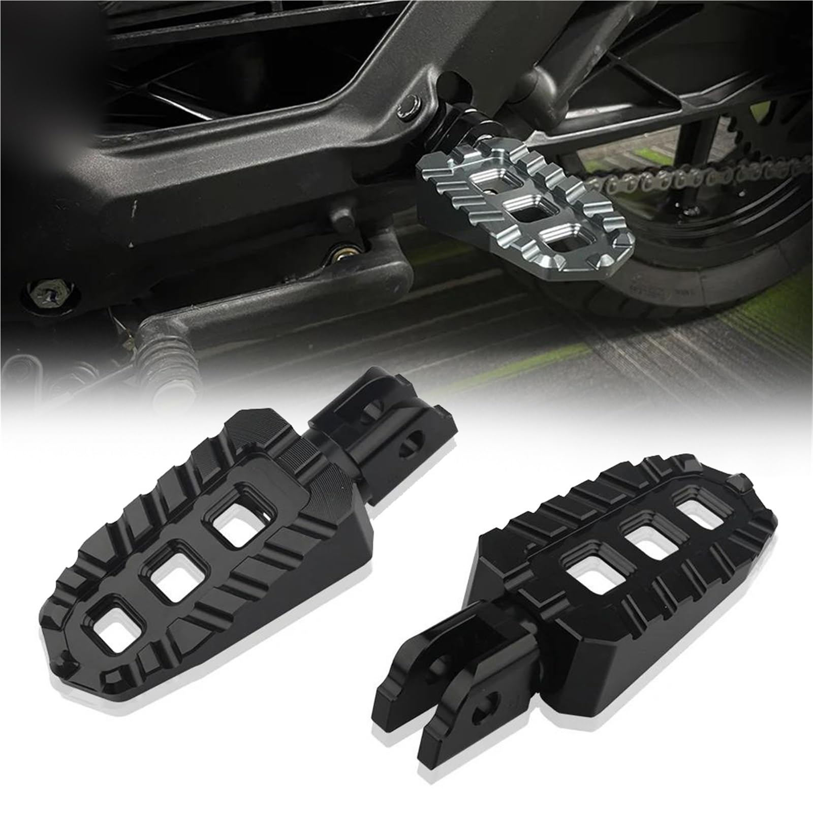 Repose-pieds avant haut de gamme pour V Rod VRSCSE 2 et FXR custom d'exception
