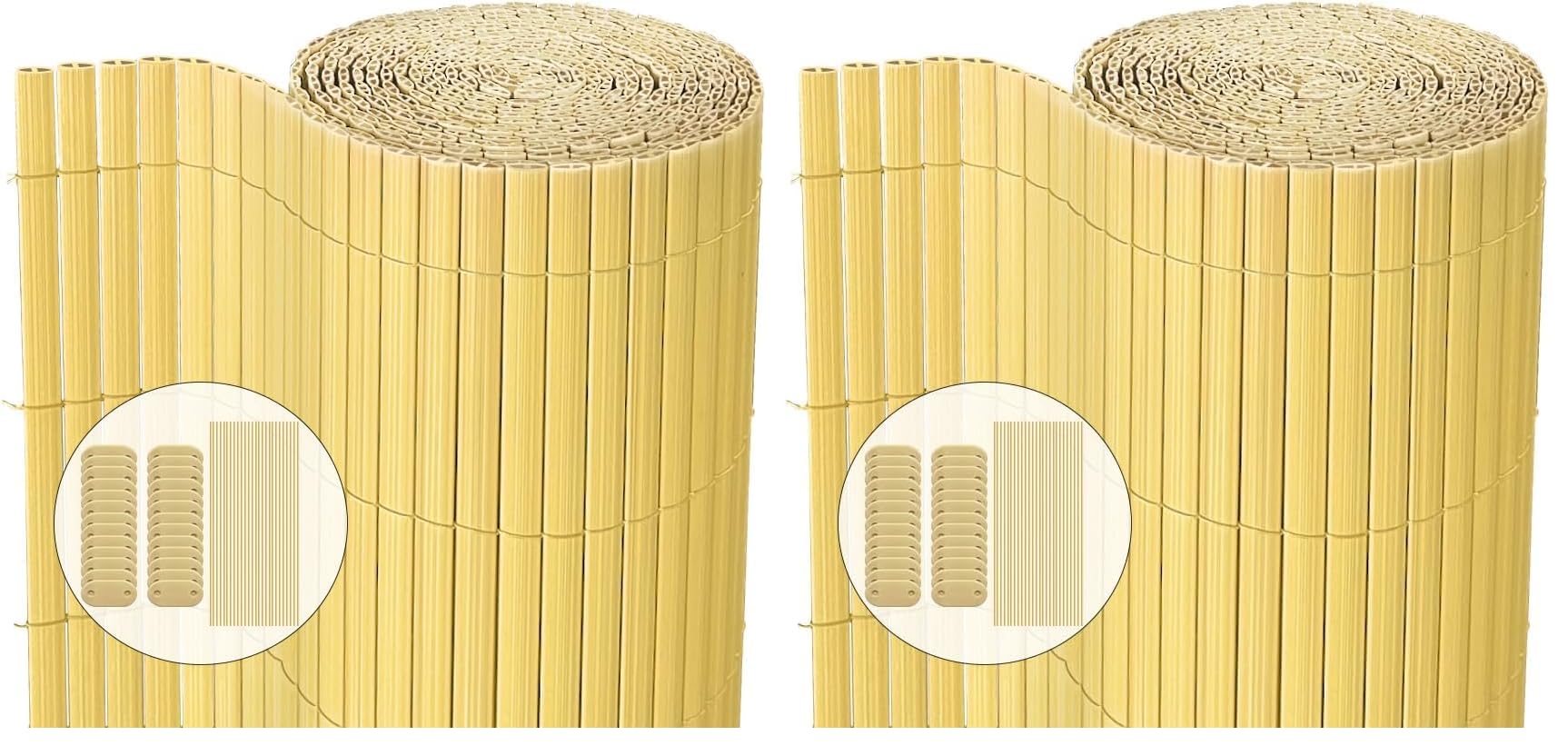 Canisse en PVC brise vue ultra renforcé et résistant aux UV