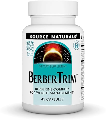 Source Naturals BerberTrim, Complejo de Berberina para el Control de Peso*, Cápsulas Vegetarianas (45)