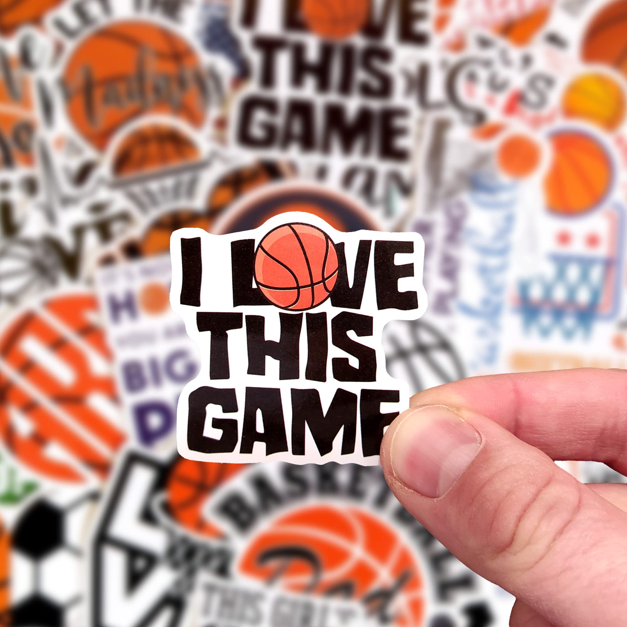 Sportstickers 150 stuks sportcadeau, sportstickers voor waterflessen, basketbal, basketbal, voetbal, volleybal, voetbal, stickers sport, stickers voor tieners/kinderen