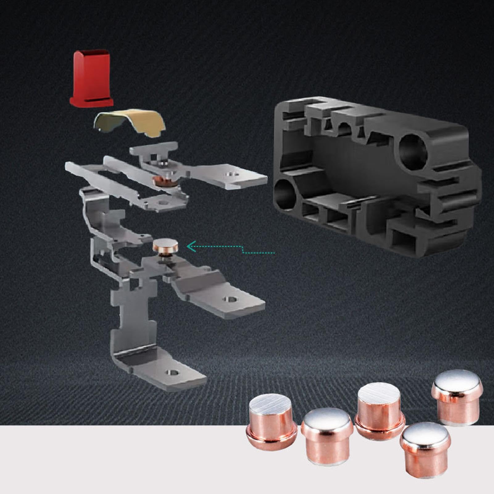 Remplacement des boutons du micro-ondes,Pièces de rechange du four à micro-ondes | Remplacement du bouton de la porte du micro-ondes - Interloc de porte de micro-ondes, accessoires de