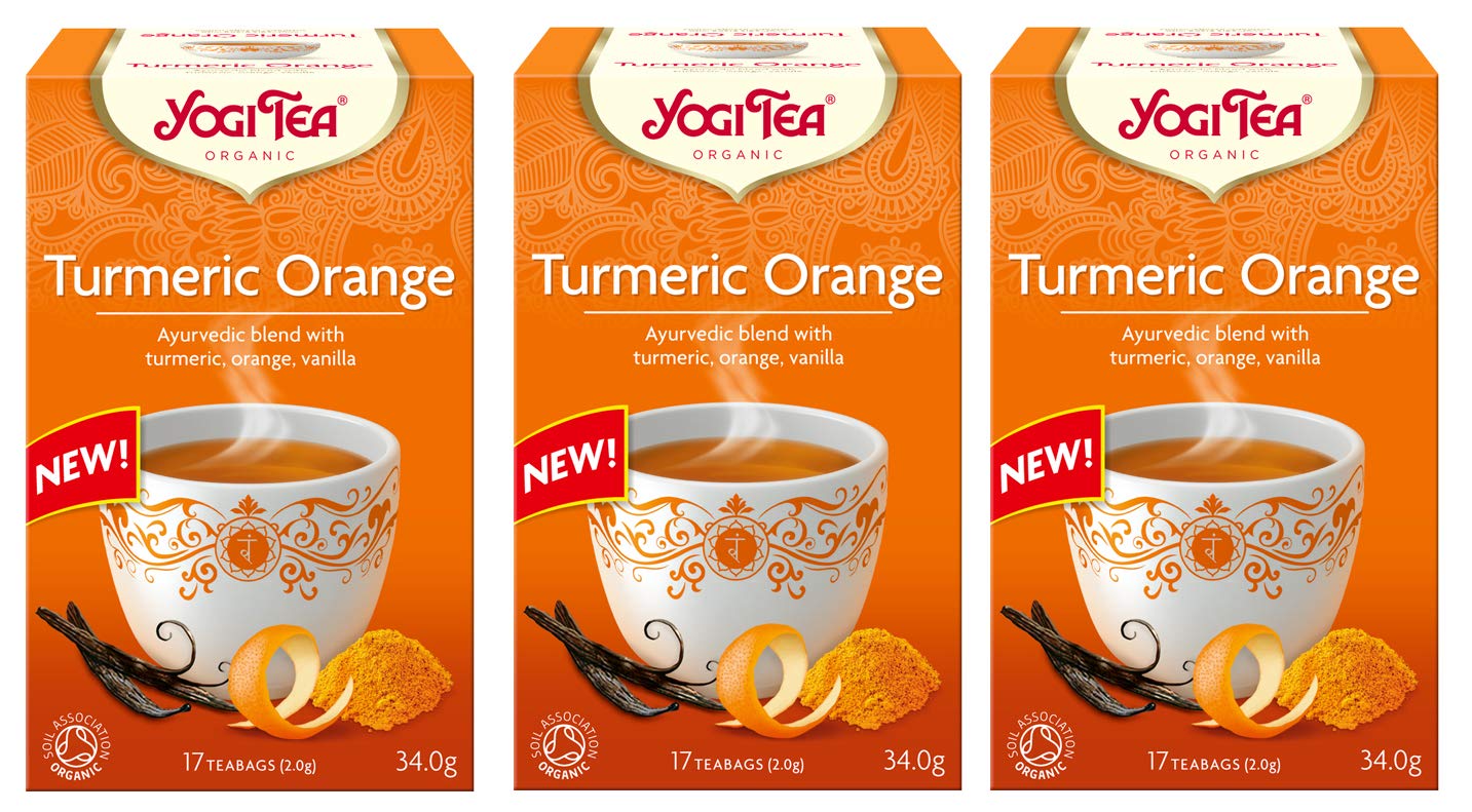 'Yogi Tea Turmeric Orange 17 Tea Bags, 34 g