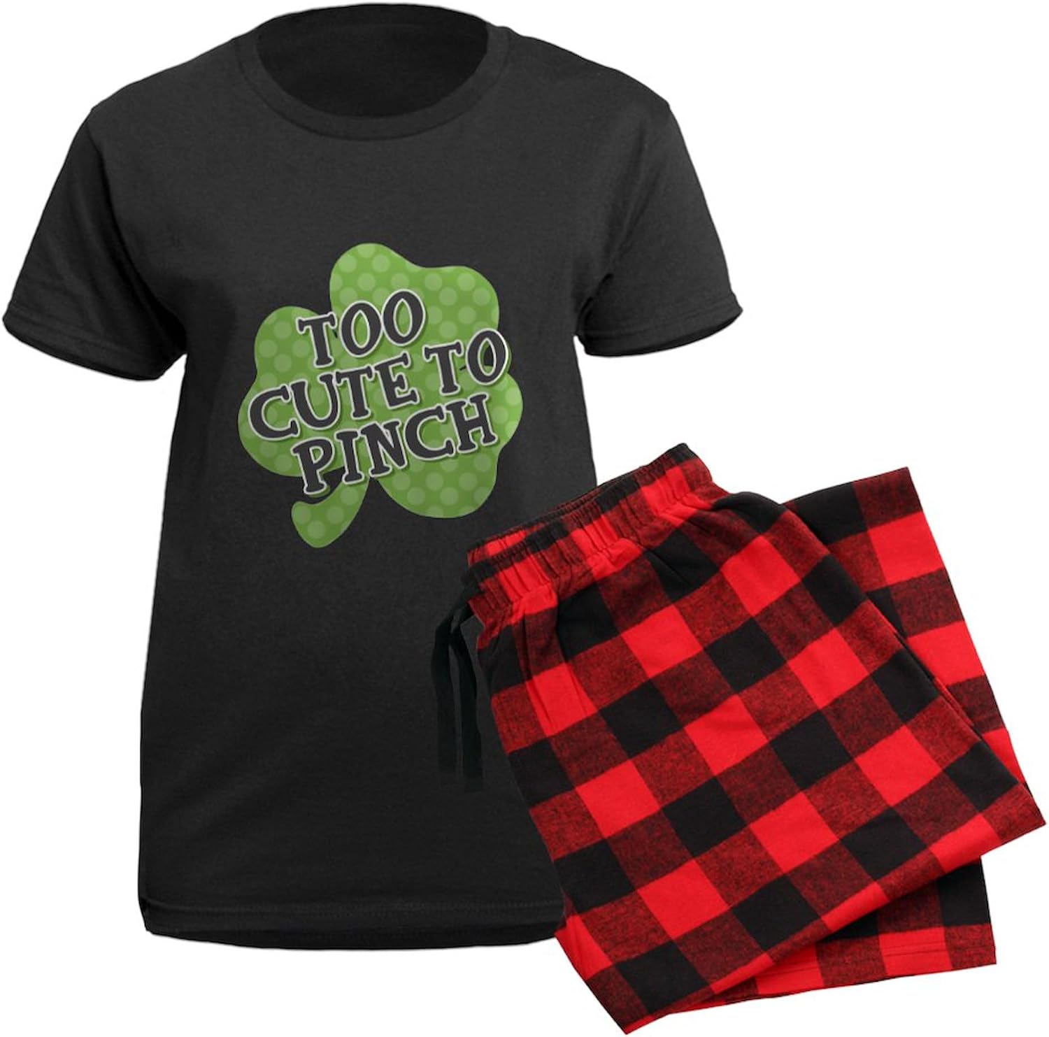 CafePress Too Cute Women's Dark Pajamas Womens Novelty PJ Sleepwear