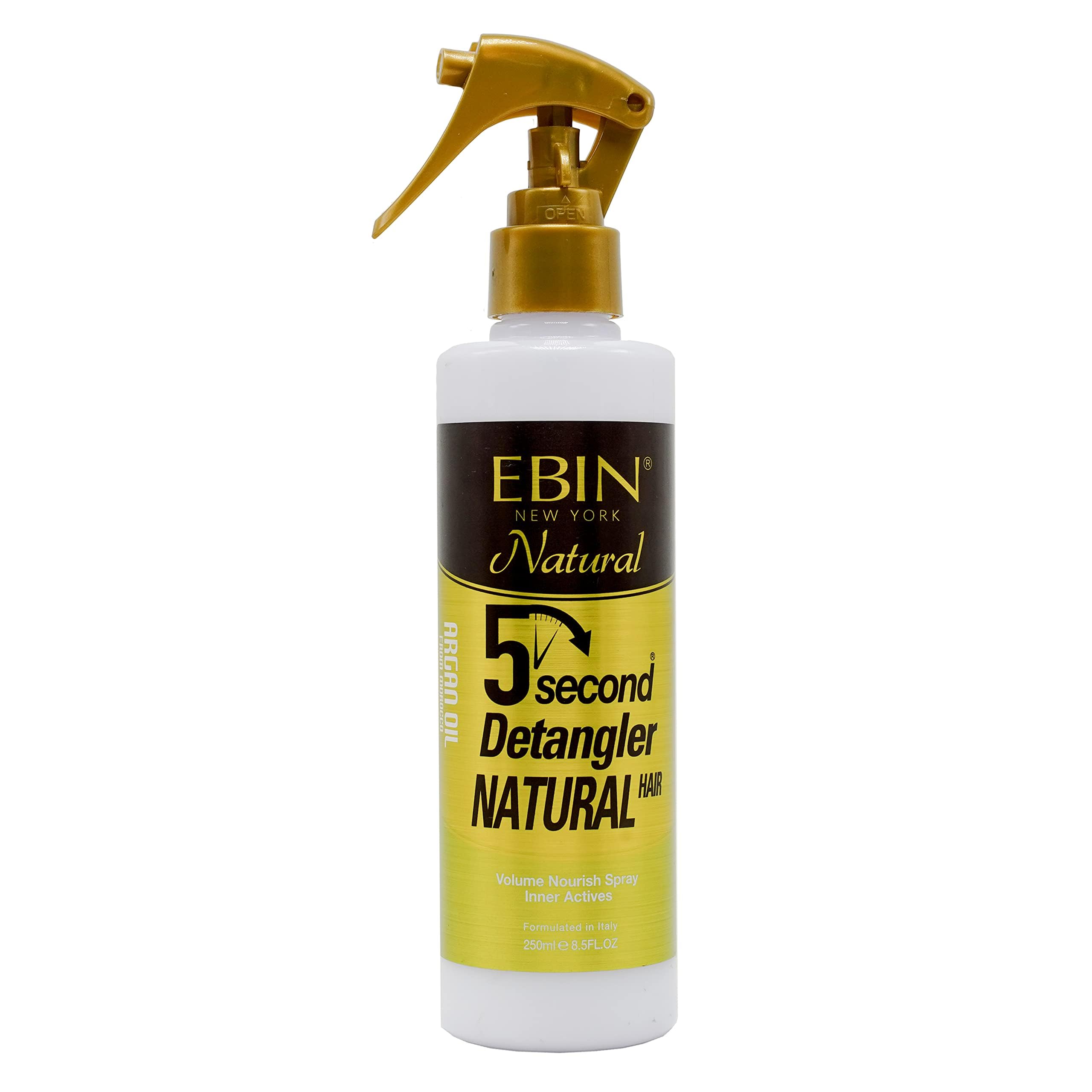EBIN NEW YORK Démêlant 5 secondes pour cheveux naturels 8,5 oz / 250 ml