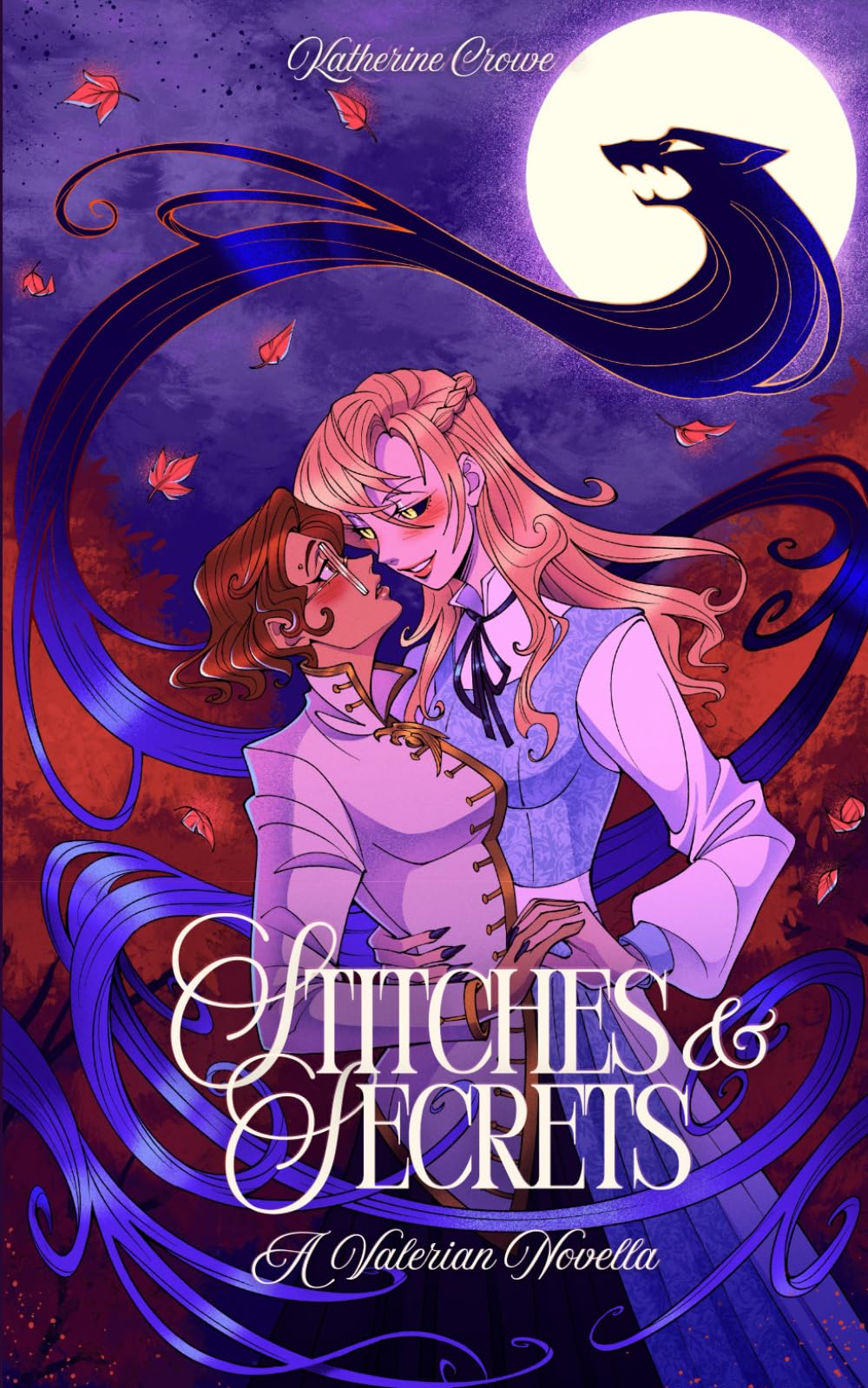 Stitches & Secrets: Lesbian Werewolf Fated Mates Romance (A Valerian Novella) (Season of Souls)