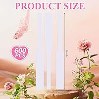 Vista 3 de 600 tiras de prueba de perfume, tiras de papel de fragancia, tira blanca para difusor de aromaterapia, pruebas de aromas