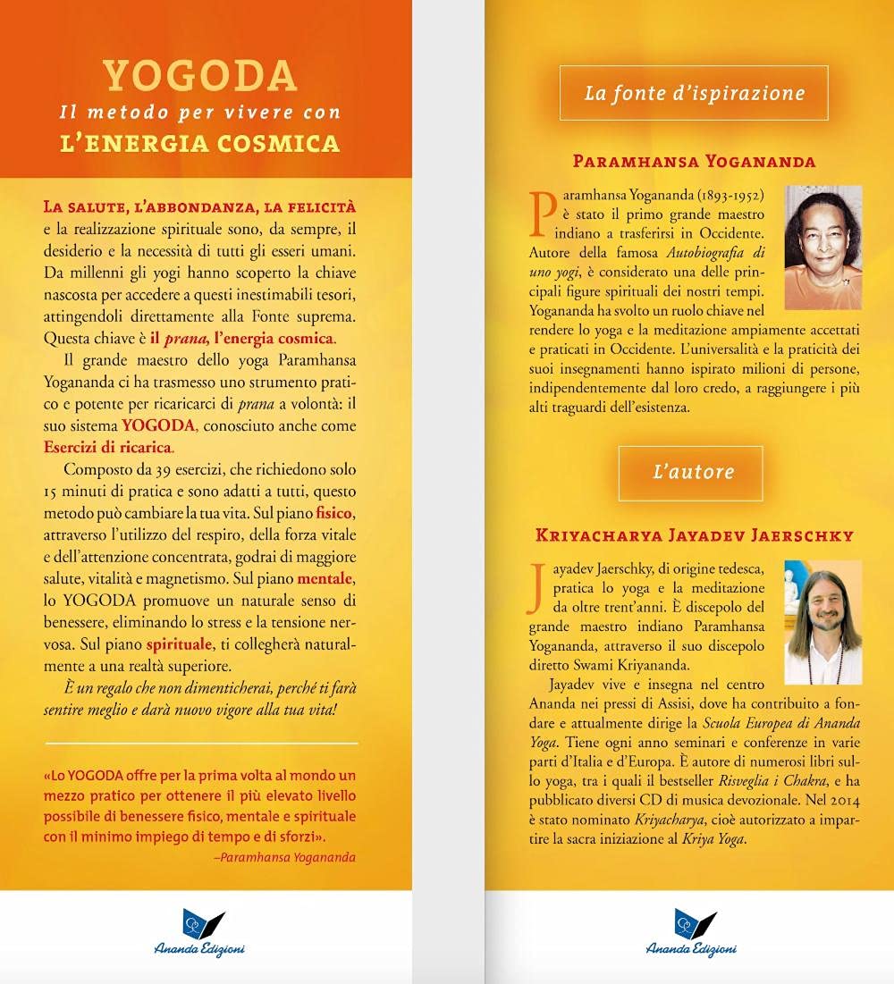 Yogoda. Gli esercizi di ricarica. Guarisci e trasforma la tua vita. Con esercizi di ricarica scaricabili online