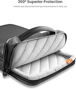 Amazon.com: tomtoc 360 Protective Laptop Shoulder Bag for 16-inch
