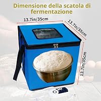 Dospitor pliabil Cloud Fire cu control al temperaturii, capac și dulap multifuncțional detașabil pentru pâine și pizza de casă 5