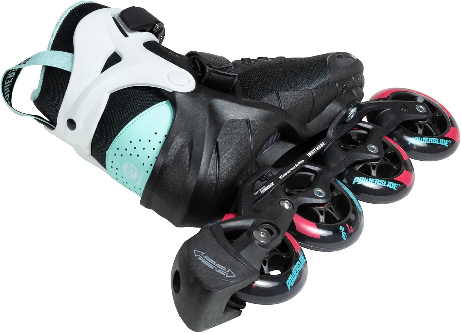 Teal 90 Powerslide Fitness Inline Skates by Phuzion Radon