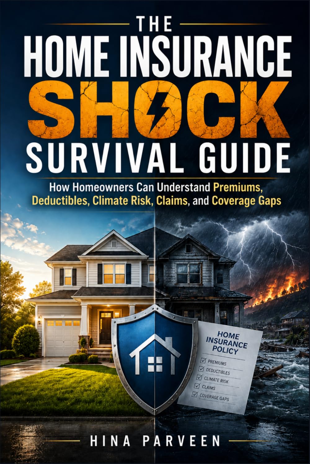 The Home Insurance Shock Survival Guide: How Homeowners Can Understand Premiums, Deductibles, Climate Risk, Claims, and Coverage Gaps
