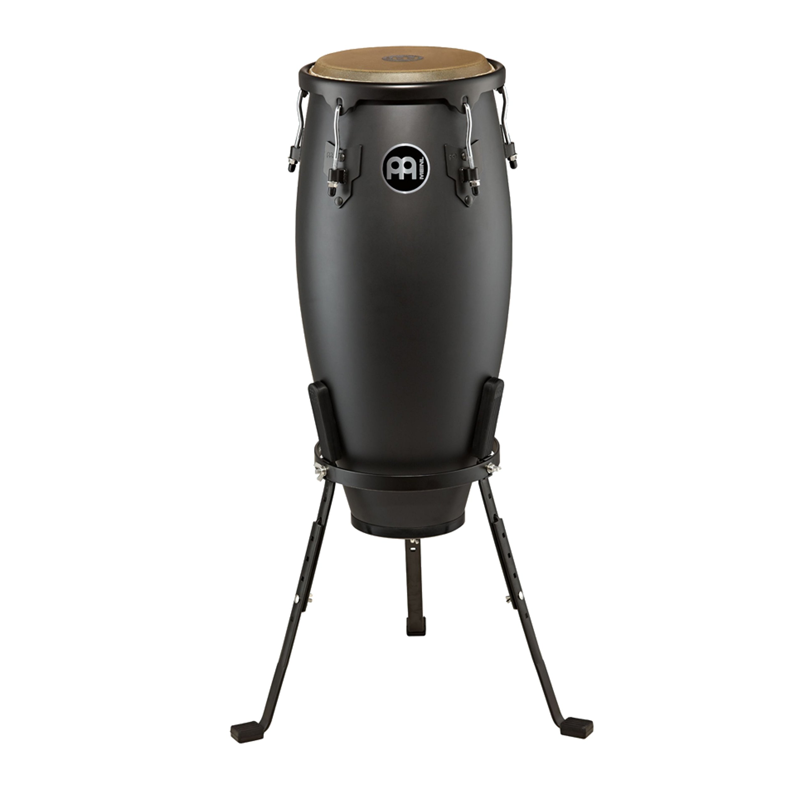 Meinl Percussion HC10PBK-M - Conga in legno Nino, serie Headliner Designer, diametro: 25,4 cm, colore nero (Phantom Black)
