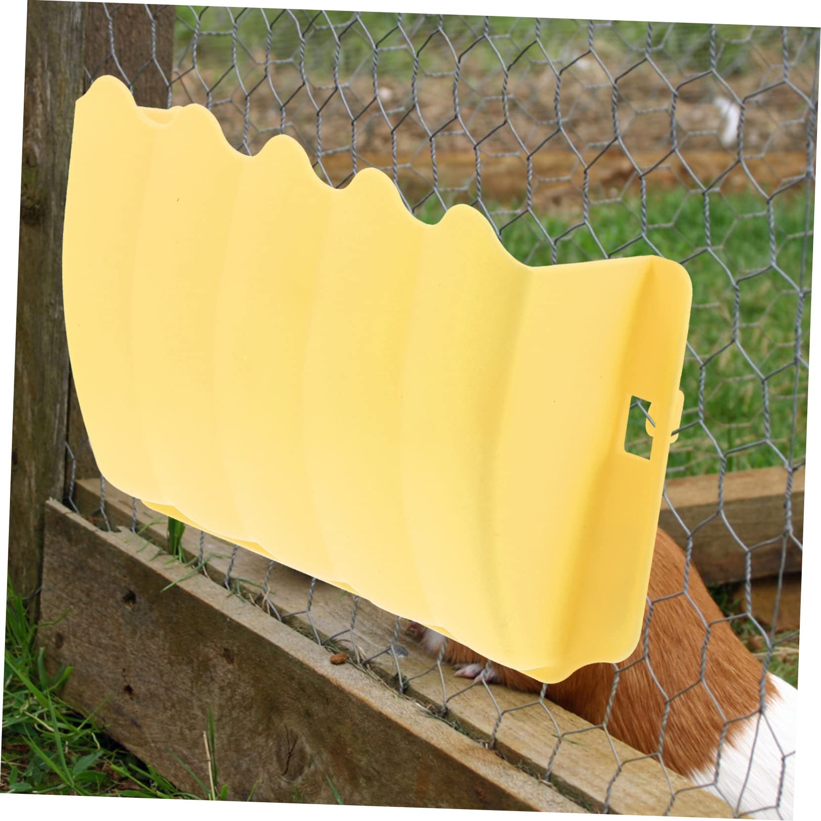 VANZACK 4pezzi Mangiatoia Per Coniglio e Piccoli Animali Ciotola Resistente Supporto Per Cibo Manger Da Appeso Facile Da Pulire e Capacità Accessorio Per Piccoli Animali Domestici