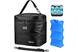 Mancro Breast Milk Cooler Bag for Nursing Moms