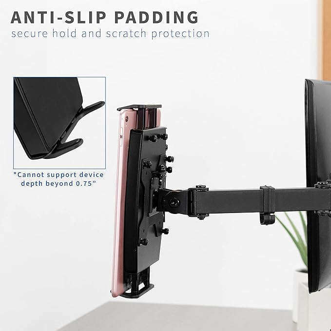 Soporte VESA Universal VIVO para Tablets y Laptops hasta 15.6" Negro miniatura 6