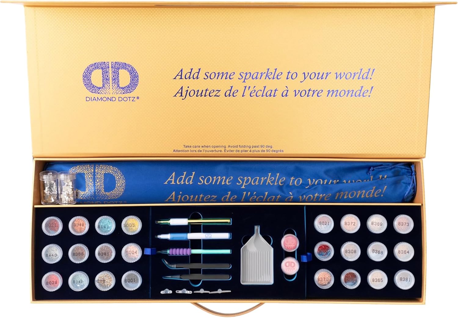 DIAMOND DOTZ Ballerina in Butterfly Dress Diamond Painting Kits for Adults - Diamond Art Kits a Relaxing Creative Craft Kit with Dotz Gems 20x20