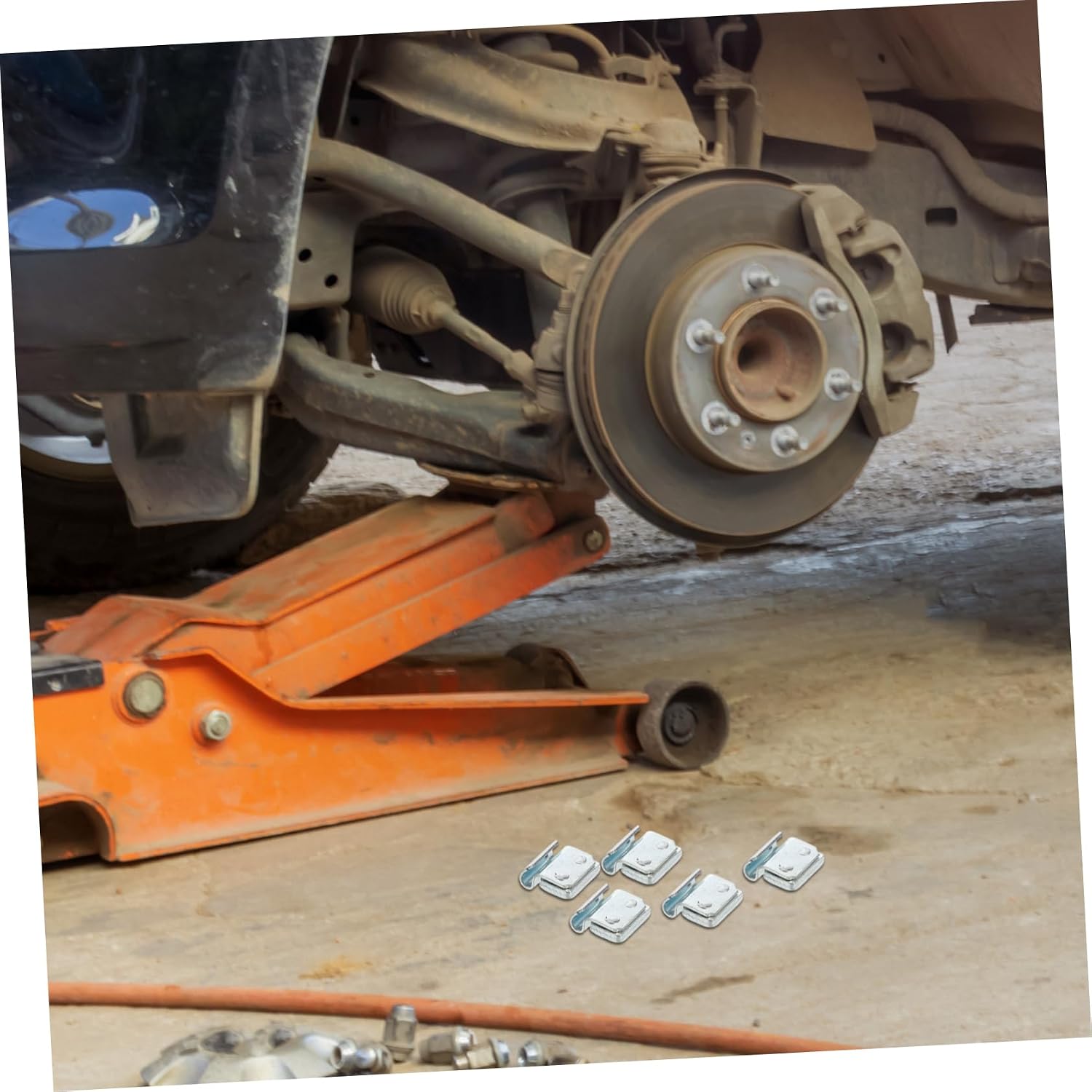Mikinona 100pcs Sturdy Tire Balance Weight Blocks Heavy Duty Vehicle Tire Weights for Improved Driving Stability and Vibration Reduction Compatible Cars and Trucks