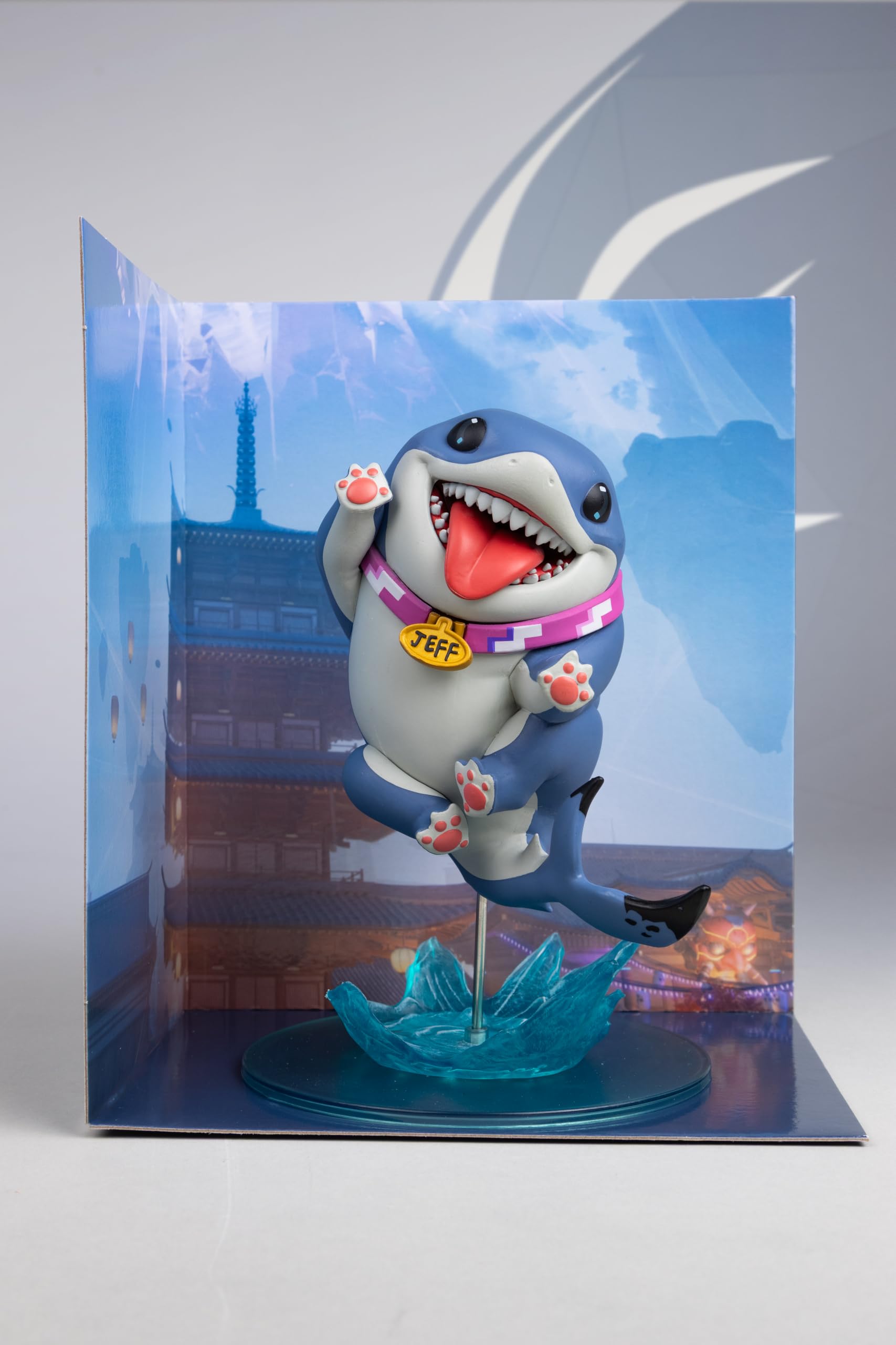McFarlane-Figurine de Collection Marvel Rivals Jeff Le Requin Terrestre à l'échelle 1:10